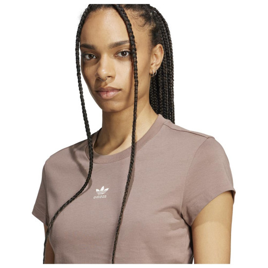 Adidas Γυναικεία κοντομάνικη μπλούζα Essentials Slim Tee
